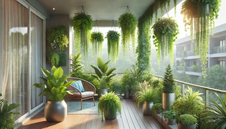 Feng Shui Tips for Hanging Plants on Balconies and Patios