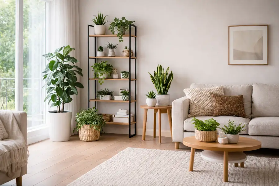 How Many Plants Should Be in a Room (Indoor Plant Styling and Placement Guide)