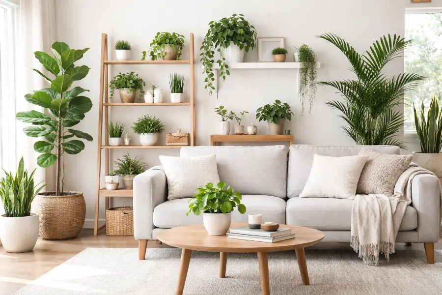 How to Decorate With Indoor Plants (Indoor Plant Styling and Decor Ideas)