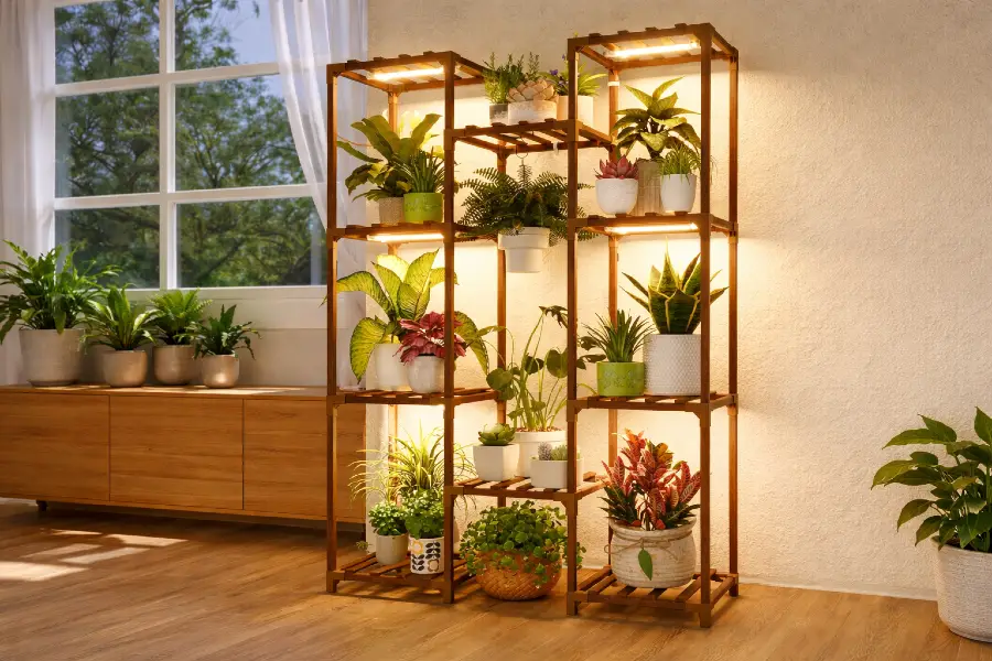 Indoor Plant Shelf Ideas (Decorating With Plant Shelves Indoors)