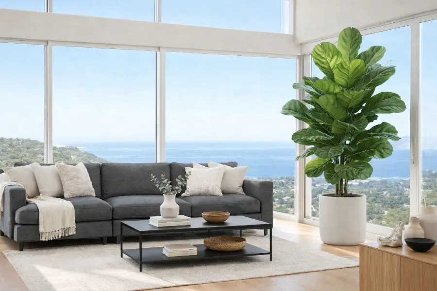 Large Statement Planters for Living Rooms (Bold Indoor Planter Ideas for Home Decor