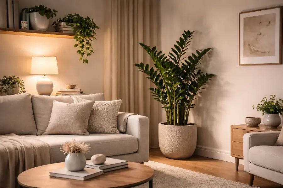 Low Light Plants for Living Rooms (Best Indoor Plants for Low Light Spaces)