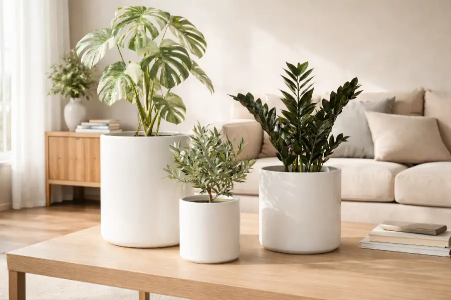 Minimalist Planters for Modern Homes (Simple Indoor Planter Ideas)