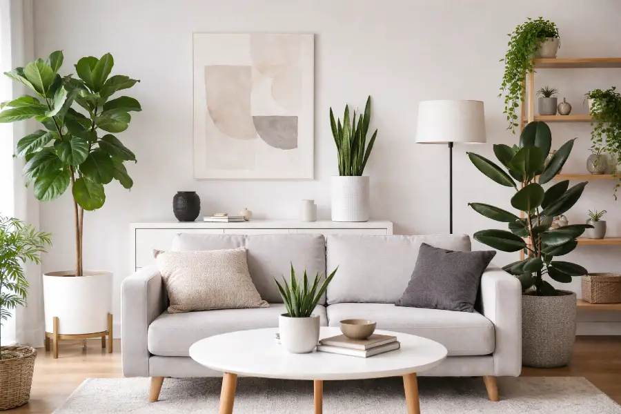 Modern Indoor Plant Decor (Contemporary Houseplant Styling Ideas)