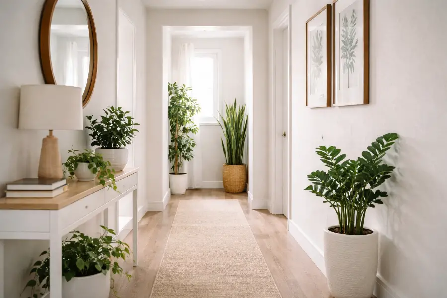 Plants for Hallways (Best Indoor Plants for Narrow Spaces and Low Light)