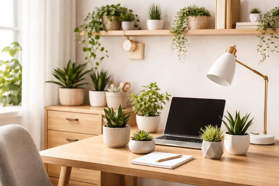 Plants for Home Offices (Small Desk Plants)