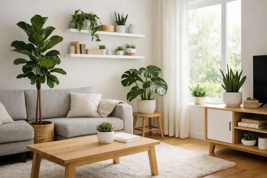 Where to Put Plants in a Room (Indoor Plant Placement Ideas)
